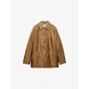 Prada Lightweight Re-nylon Blouson Jacket In Brown