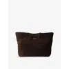 Prada Re-nylon Large Woven Tote Bag In Brown