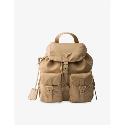 Prada Womens Brown Re-edition 1978 Small Re-nylon Backpack
