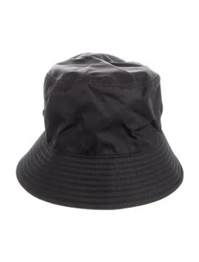 Pre-owned Prada Womens' Bucket Hat In Black