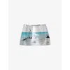 Prada Shiny Leather Miniskirt In Gold/silver