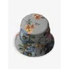 PRADA WOMENS PRADA REVERSIBLE PRINTED COTTON BUCKET HAT