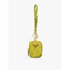 Prada Womens Green Re-edition 1978 Re-nylon Mini Recycled-nylon Pouch In Green