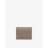 Prada Womens  Branded Leather Wallet