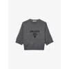 Prada Women's Wool And Cashmere Crewneck Sweater