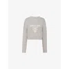 Prada Intarsia-knit Cropped Jumper
