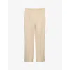 Prada Sablé Trousers In Neutral