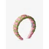 Prada Crochet Patterned Headband