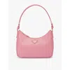 Prada Re-edition 2005 Nylon Bag Pink In Pink