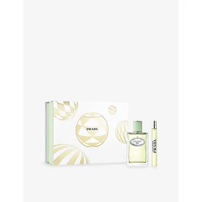 Prada Womens Infusions Iris Eau De Parfum Gift Set
