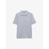 Prada Zhudi Cloth Polo Shirt In Light Blue