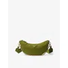 Prada Womens Green Re-nylon Brand-plaque Shoulder Bag