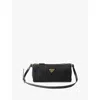 Prada Bowling Shouder Bag In Black