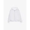 Prada Reversible Jersey Hoodie In White