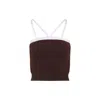 Prada Wool And Cachemire Top In Brown