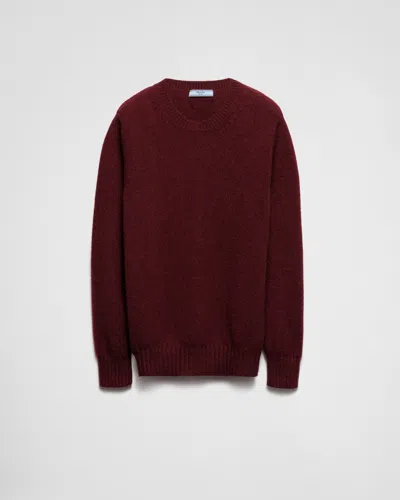 PRADA RUNDHALSPULLOVER AUS WOLLE UND KASCHMIR