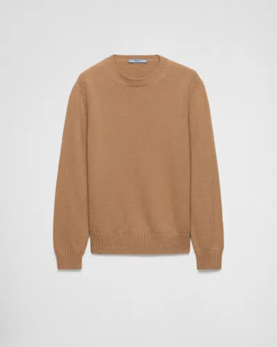 PRADA RUNDHALSPULLOVER AUS WOLLE UND KASCHMIR