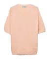 Prada Wool And Cashmere Crew-neck Sweater In Neutral