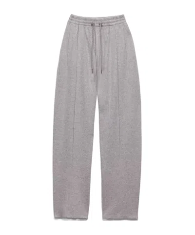 Prada Wool And Cashmere Pants In Grey