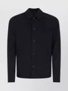 PRADA WOOL AND CASHMERE SHIRT WITH CHEST POCKET