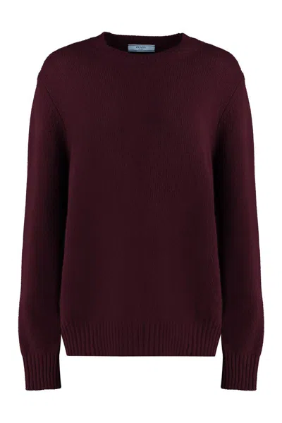PRADA PRADA WOOL AND CASHMERE SWEATER