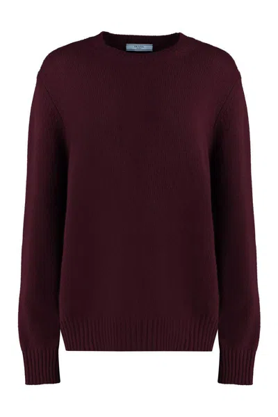 PRADA PRADA WOOL AND CASHMERE SWEATER