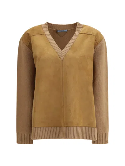 PRADA WOOL AND CASHMERE SWEATER