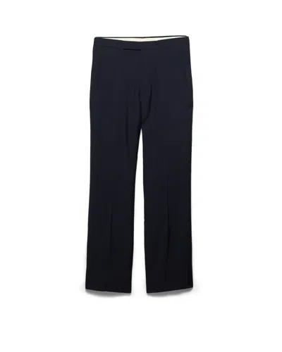 Prada Men's Mohair Wool Pants In Black