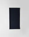 Prada Wool And Silk Scarf In Navy