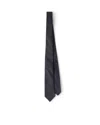 Prada Wool And Silk Tie In Gray