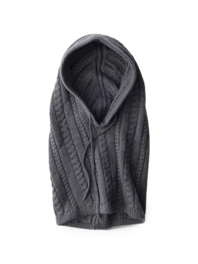 Prada Wool Balaclava In Gray