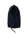 Prada Wool Balaclava In Blue