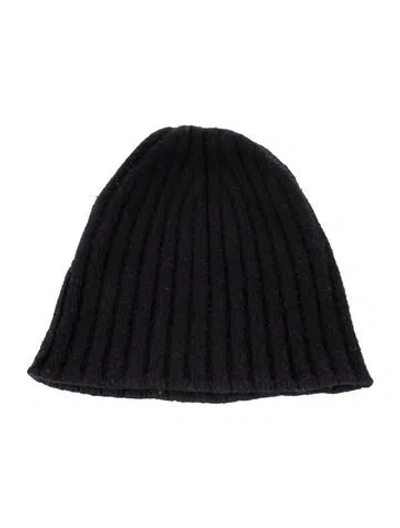 Pre-owned Prada Wool Beanie In Black