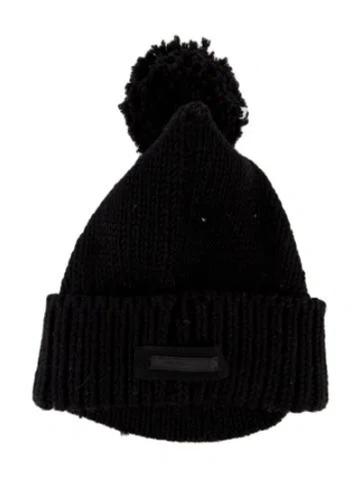 Pre-owned Prada Wool Beanie In Black