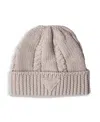 Prada Wool Beanie In Neutral