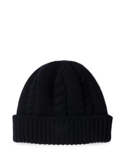 Prada Wool Beanie In White