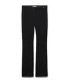 Prada Wool Belt-loop Casual Pants In Black
