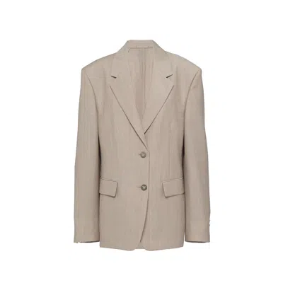 PRADA PRADA WOOL BLAZER JACKET