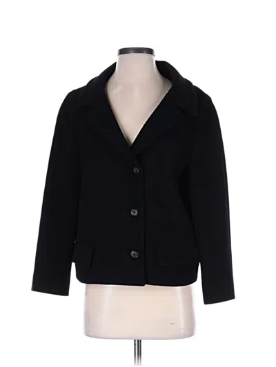 Pre-owned Prada Wool Blazer Jacket In Black