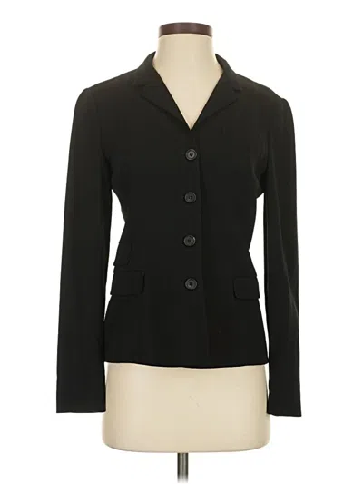 Pre-owned Prada Wool Blazer Jacket In Black