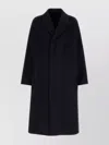 Prada Wool Blend Coat With Buttoned Cuffs