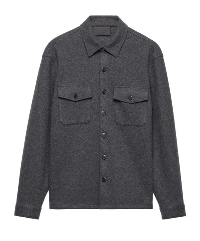 PRADA WOOL BLEND SHIRT