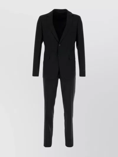 PRADA WOOL BLEND SUIT BACK VENT