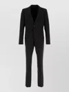 Prada Wool Blend Suit Single Breasted Tailoring In Black