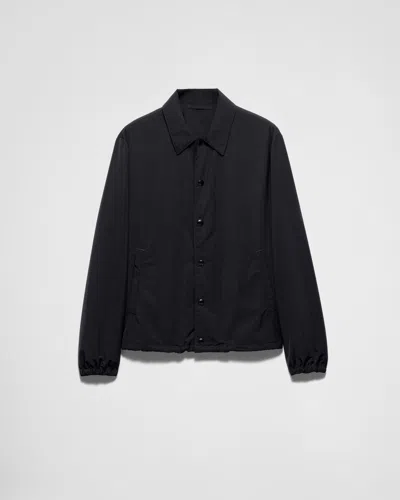 Prada Wool Blouson In Black
