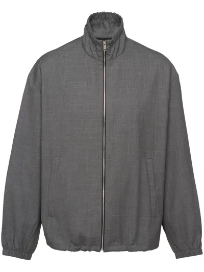 PRADA WOOL BLOUSON JACKET