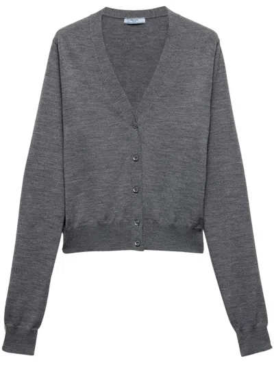 PRADA WOOL CARDIGAN