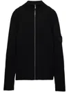 Prada Wool Cardigan In Black