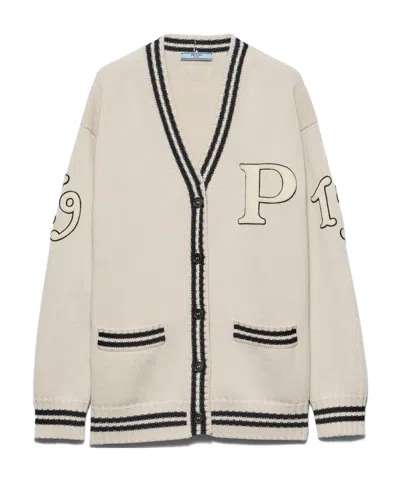 PRADA WOOL AND CASHMERE CARDIGAN