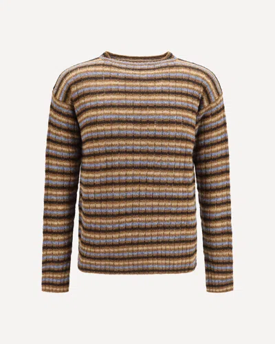 Prada Embroidered Wool Sweater For Men In Multi